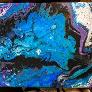 Deep Ocean- Modern Art Painting